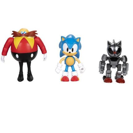 Sonic The Hedgehog 30Th Anniversary pack 3 figures 10cm Jakks Pacific