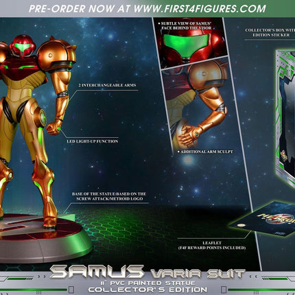 Samus Varia Suit Collector's Edition Metroid Prime PVC Statue 27 cm