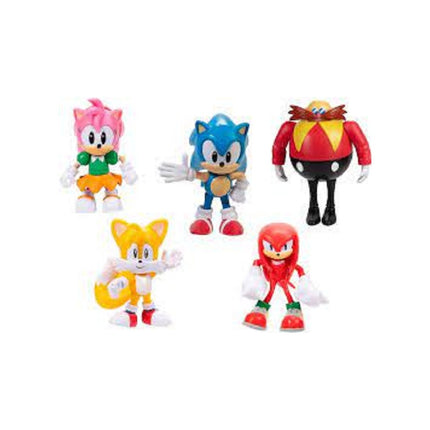Sonic The Hedgehog  pack 5 figures 6cm