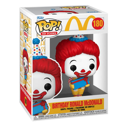 Birthday Ronald McDonalds POP Ad Icons Vinyl Figure Funko 9 cm