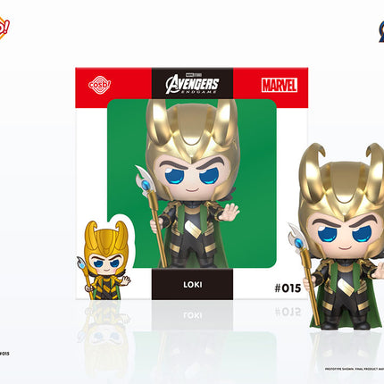 Loki Avengers: Endgame Cosbi Mini Figure Marvel 8 cm