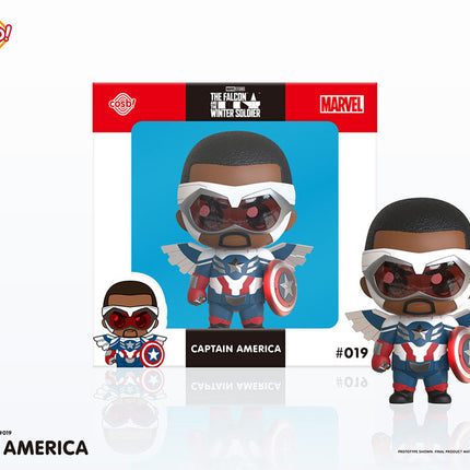 Captain America The Falcon and the Winter Soldier Cosbi Mini Figure Marvel 8 cm
