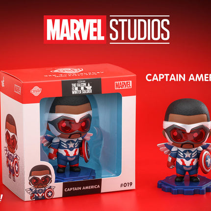 Captain America The Falcon and the Winter Soldier Cosbi Mini Figure Marvel 8 cm