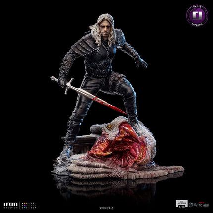 Geralt of Riva The Witcher BDS Art Scale Statue 1/10 20 cm