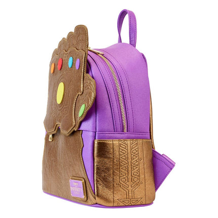 Marvel by Loungefly Backpack Shine Thanos Gauntlet