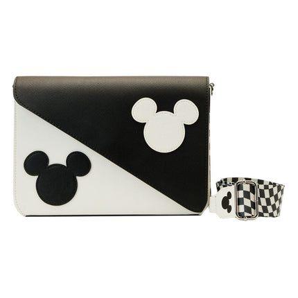 Mickey Y2K Black And White Disney by Loungefly Crossbody