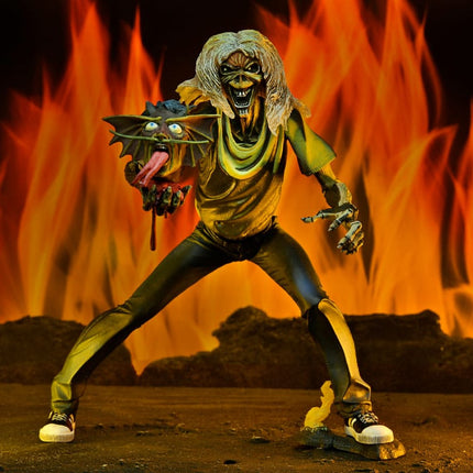 Iron Maiden Eddie Action Figure Ultimate Number of the Beast 40th Anniversary 18 cm