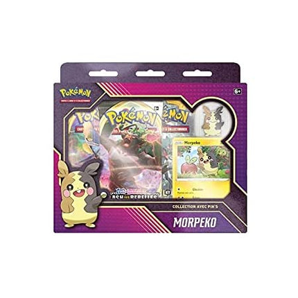 Kolekcja Pokemon Pin Morpeko Karta-JĘZYK NIEMIECKI-WYDANIE NIEMIECKIE