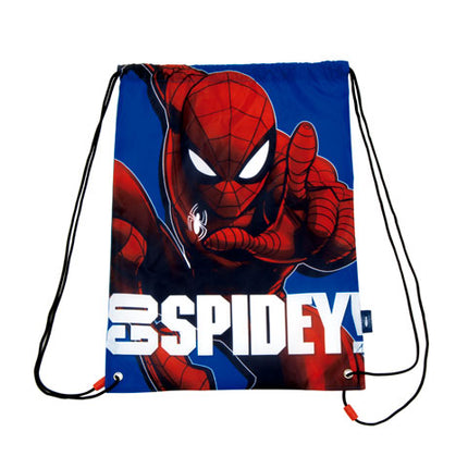 Spiderman String Bag Sacca per Scuola Tempo Libero