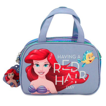 Torebka dla dziewczynki z małą syrenką Ariel z uchwytami i paskiem na ramię Disneya