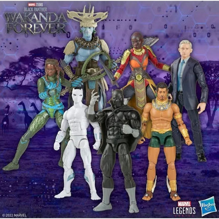ATTUMA Bundle - 6 Action Figures Marvel Legends Black Panther