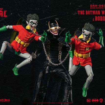 Batman, który się śmieje i jego wściekłe Robins DX DC Comics dynamiczna figurka 8ction Heroes 1/9 20cm