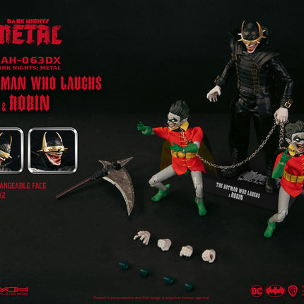 Batman, który się śmieje i jego wściekłe Robins DX DC Comics dynamiczna figurka 8ction Heroes 1/9 20cm