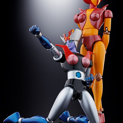 GX-08R Aphrodai A vs GX-09R Minerva X Mazinger Z Soul of Chogokin Diecast Action Figures 16 cm