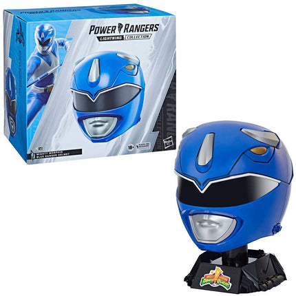 Mighty Morphin Power Rangers Kolekcja Lightning Replika premium 1/1 Niebieski kask Ranger