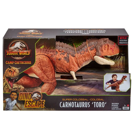 Jurassic World Camp Cretaceous Action Figure Super Colossal Carnotaurus Toro 41 cm - NOVEMBER 2021