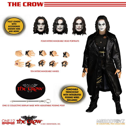 Eric Draven The Crow Action Figure 1/12 One:12 17 cm