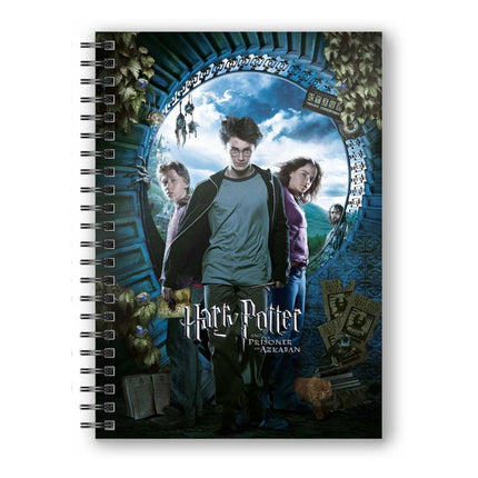 Notatnik Harry Potter z efektem 3D Harry Potter i więzień Azkabanu A5